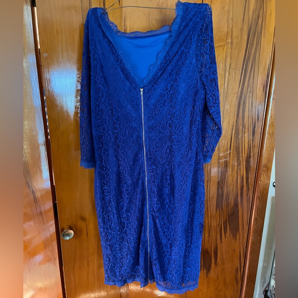 Blue dress